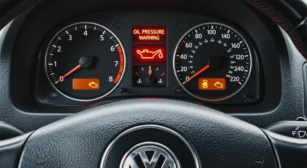 Luz de Óleo Acesa no Painel Motor VW Ea111 